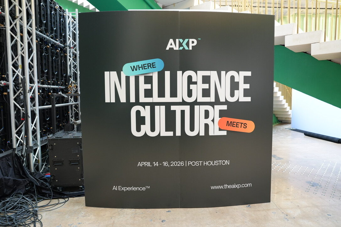 AIXP entrance signage at POST Houston